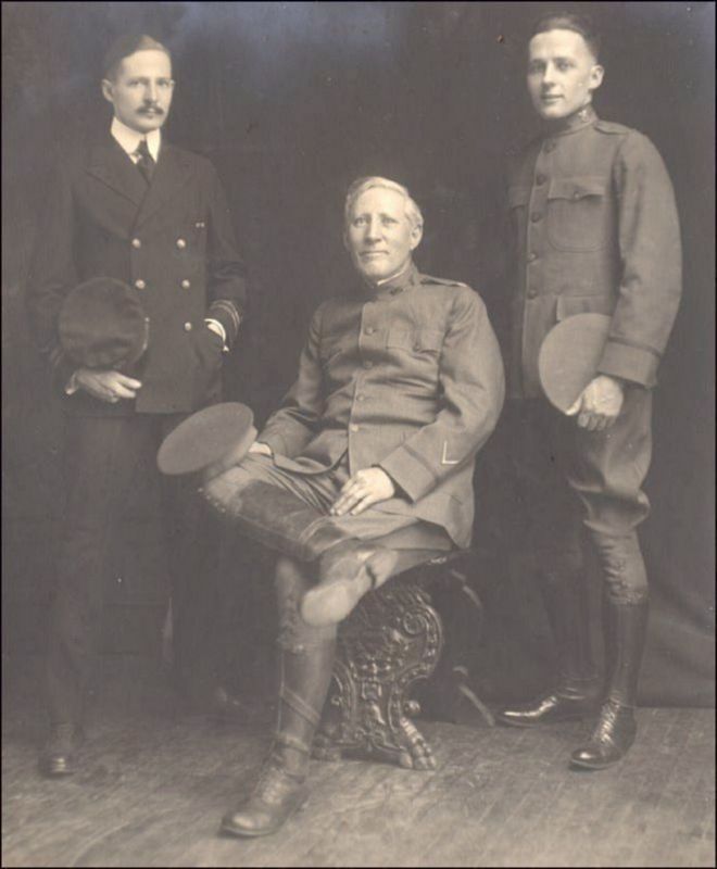 197 Lieut.Roscoe,MajorWilliam,andLieut.WeirJepsonWW1